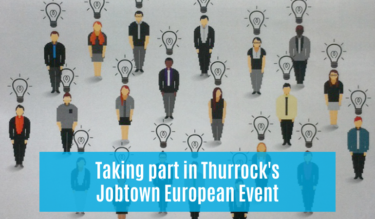 Taking part in Thurrock's Jobtown European Event