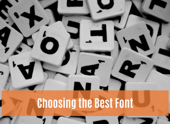 Choosing the Best Font