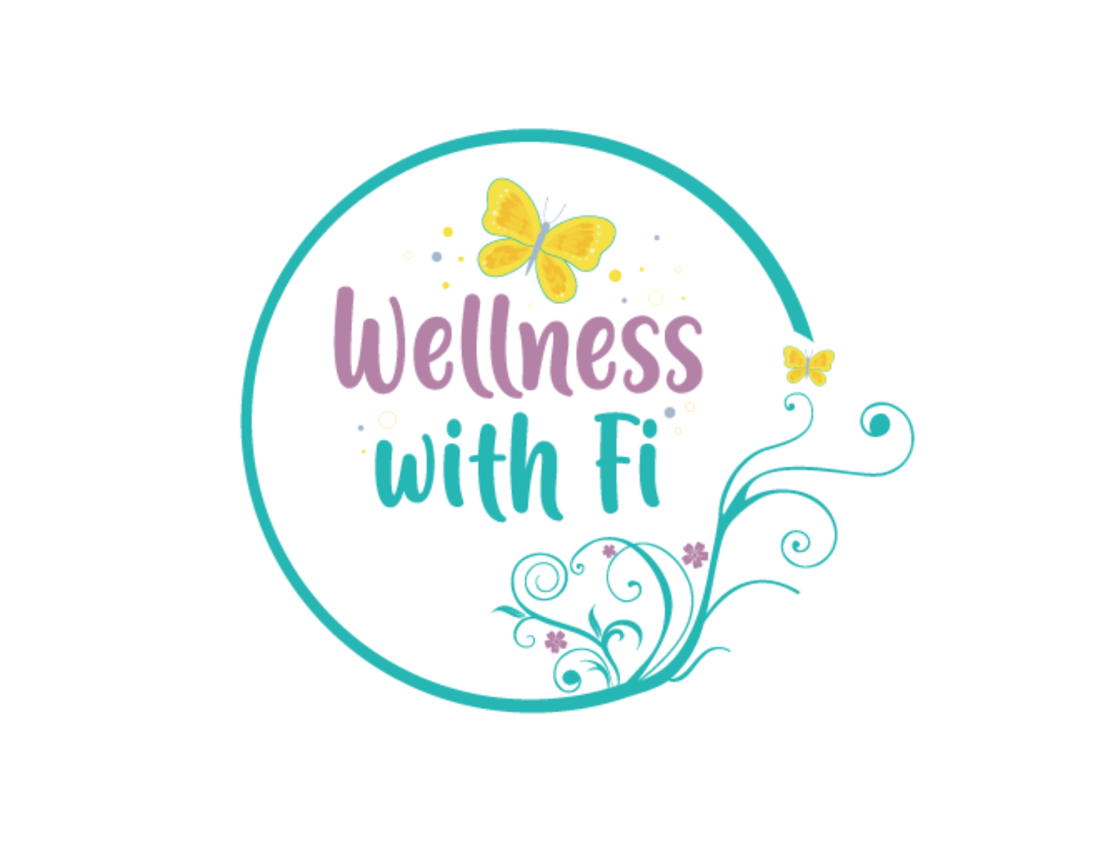 Wellness with Fi logo design