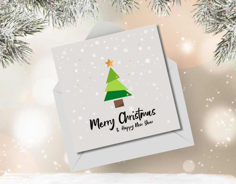 Christmas Card - Tree Design